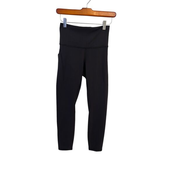 Wunder Train Contour Fit High-Rise Tight with Pockets 25" Size 6 BLACK NWT - Picture 5 of 8